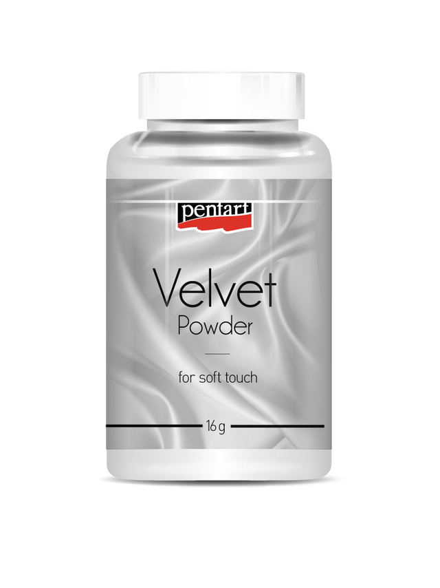 Pentart Velvet Powder - White