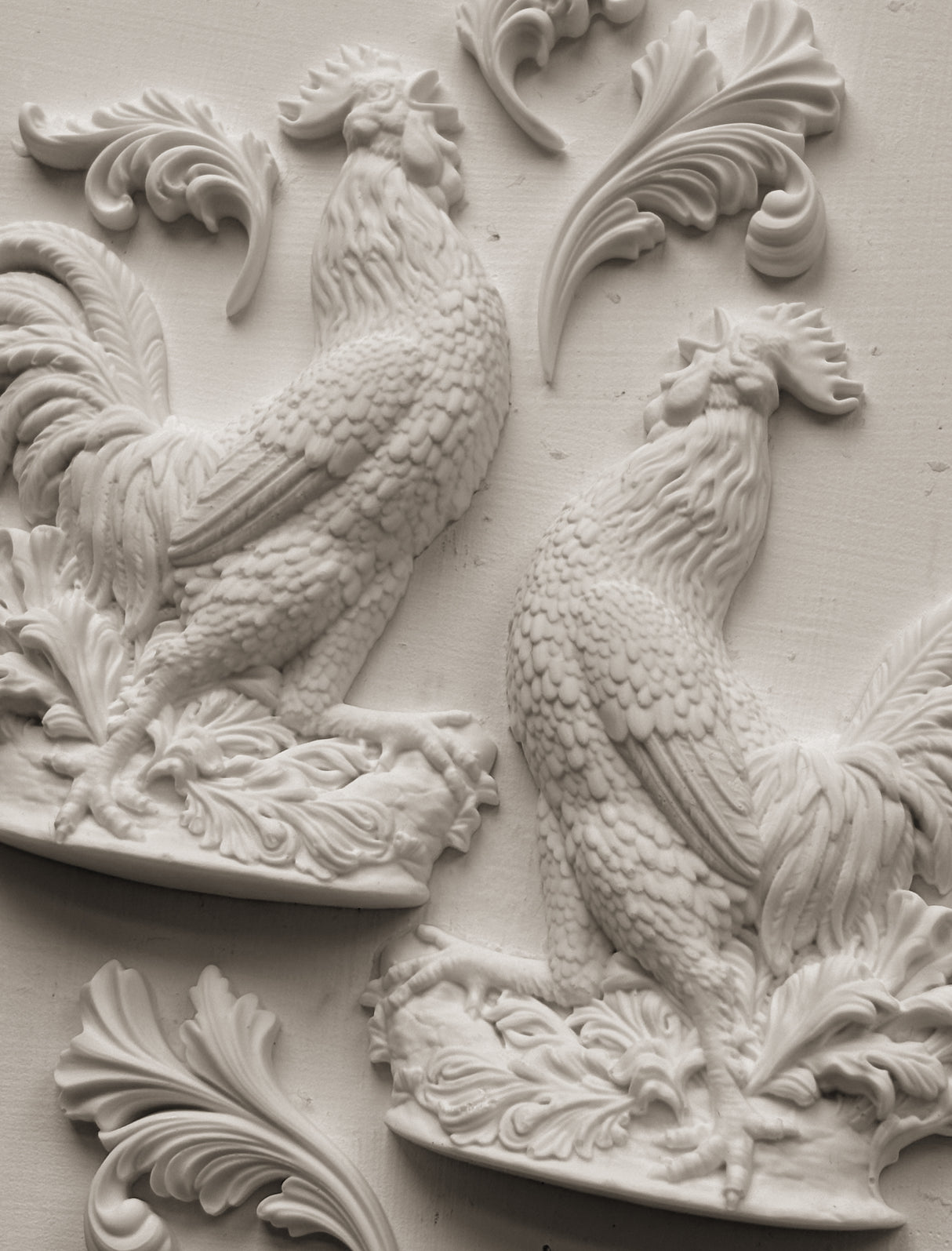 Chanticleer IOD Decor Mould