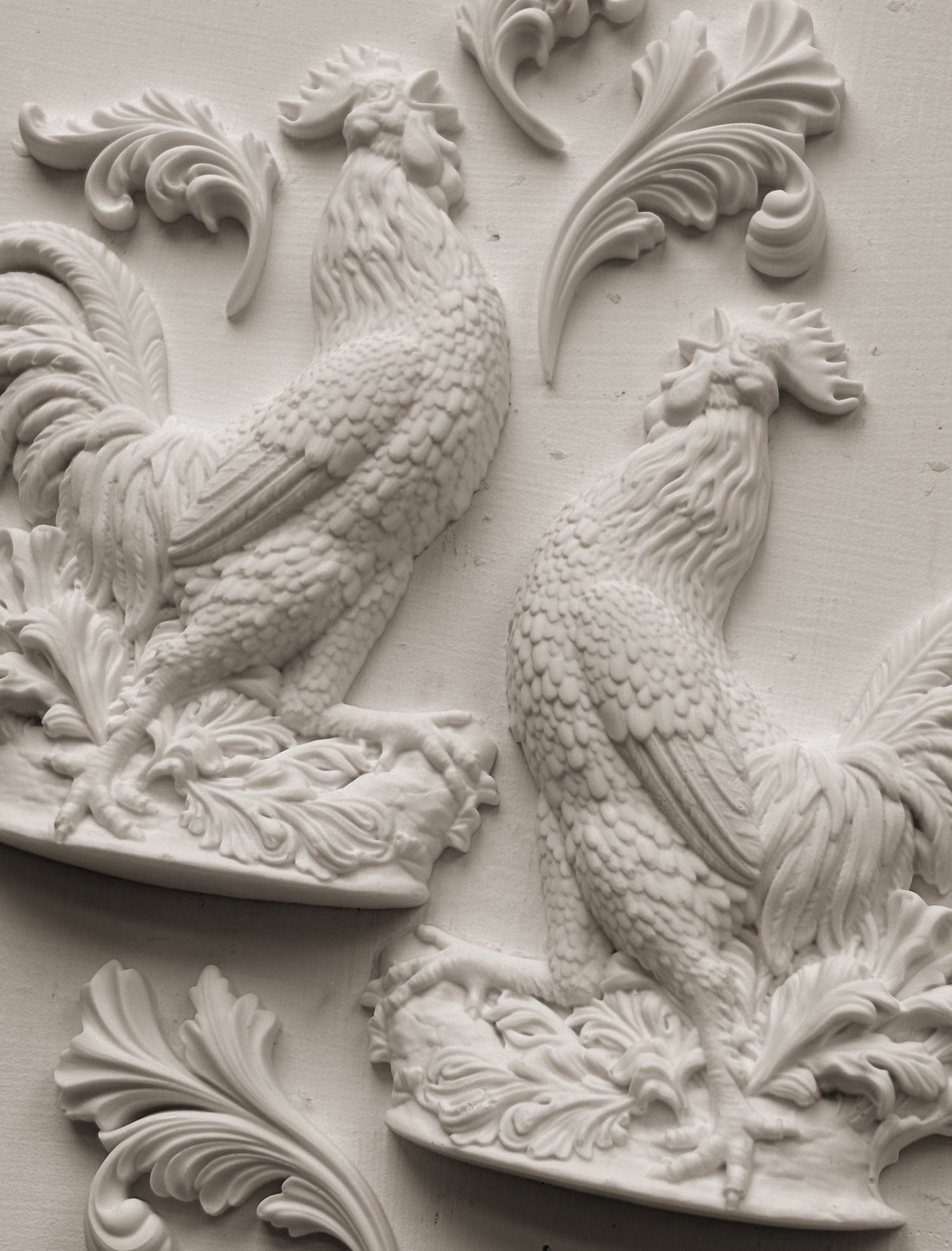 Chanticleer IOD Decor Mould