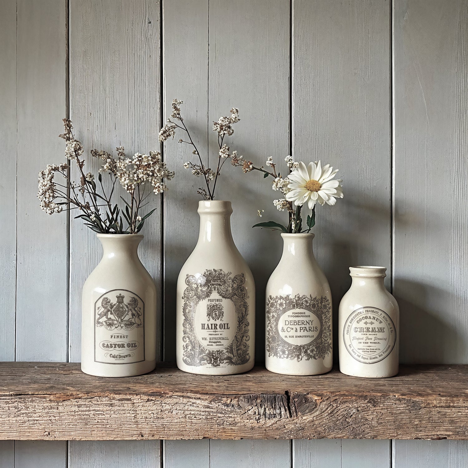 Floriography IOD Paint Inlay