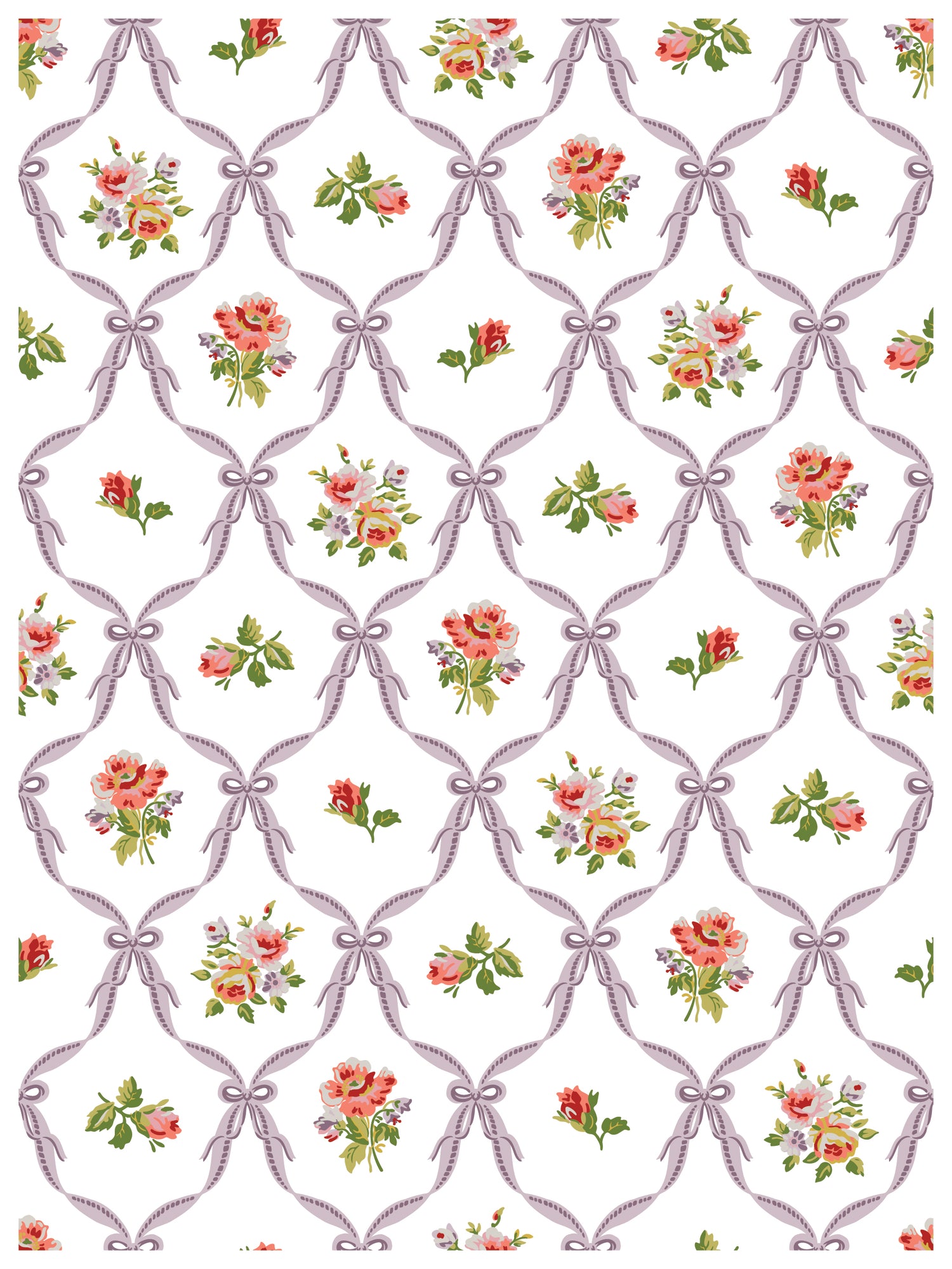 Ditsy Blooms IOD Paint Inlay
