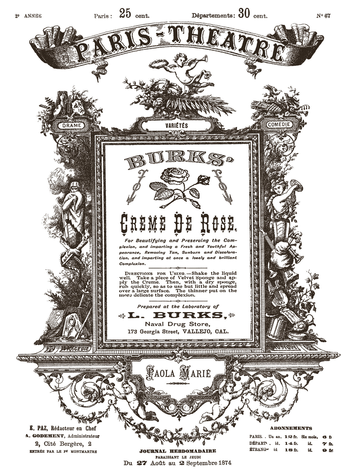 Floriography IOD Paint Inlay