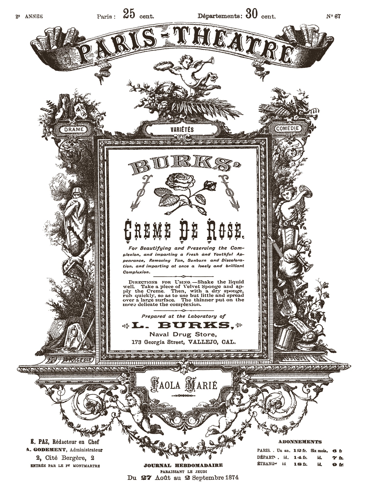 Floriography IOD Paint Inlay