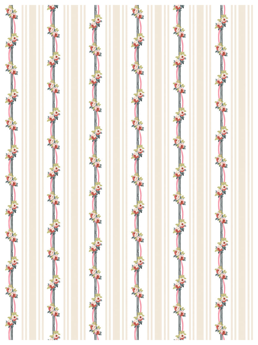 Lattice Rose IOD Paint Inlay