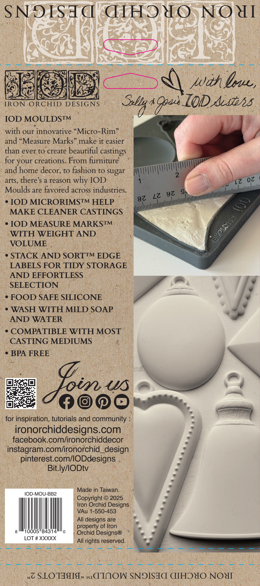 Bibelots 2 IOD Decor Mould