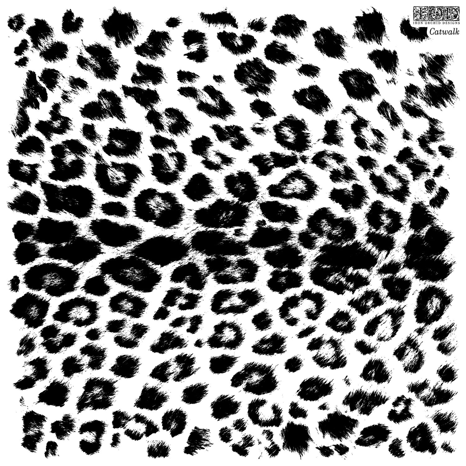 Catwalk IOD Decor Stamp