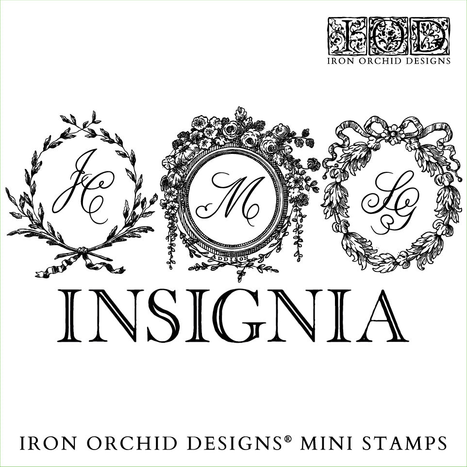 Insignia IOD Decor Stamp Set
