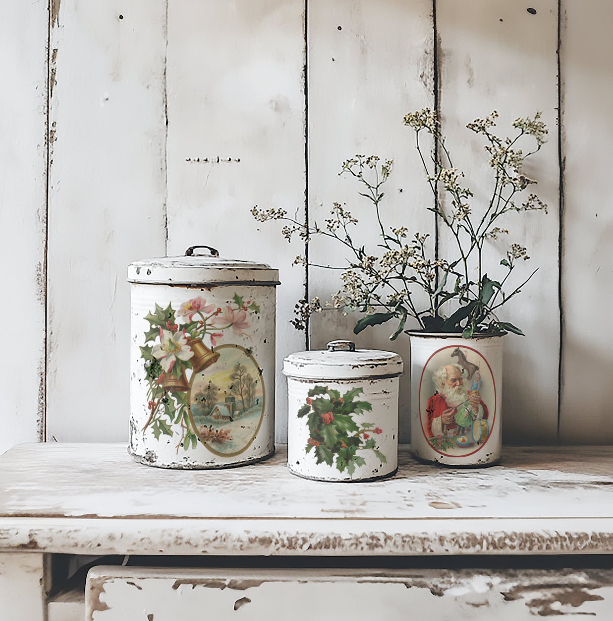 Christmas Joy IOD Transfer