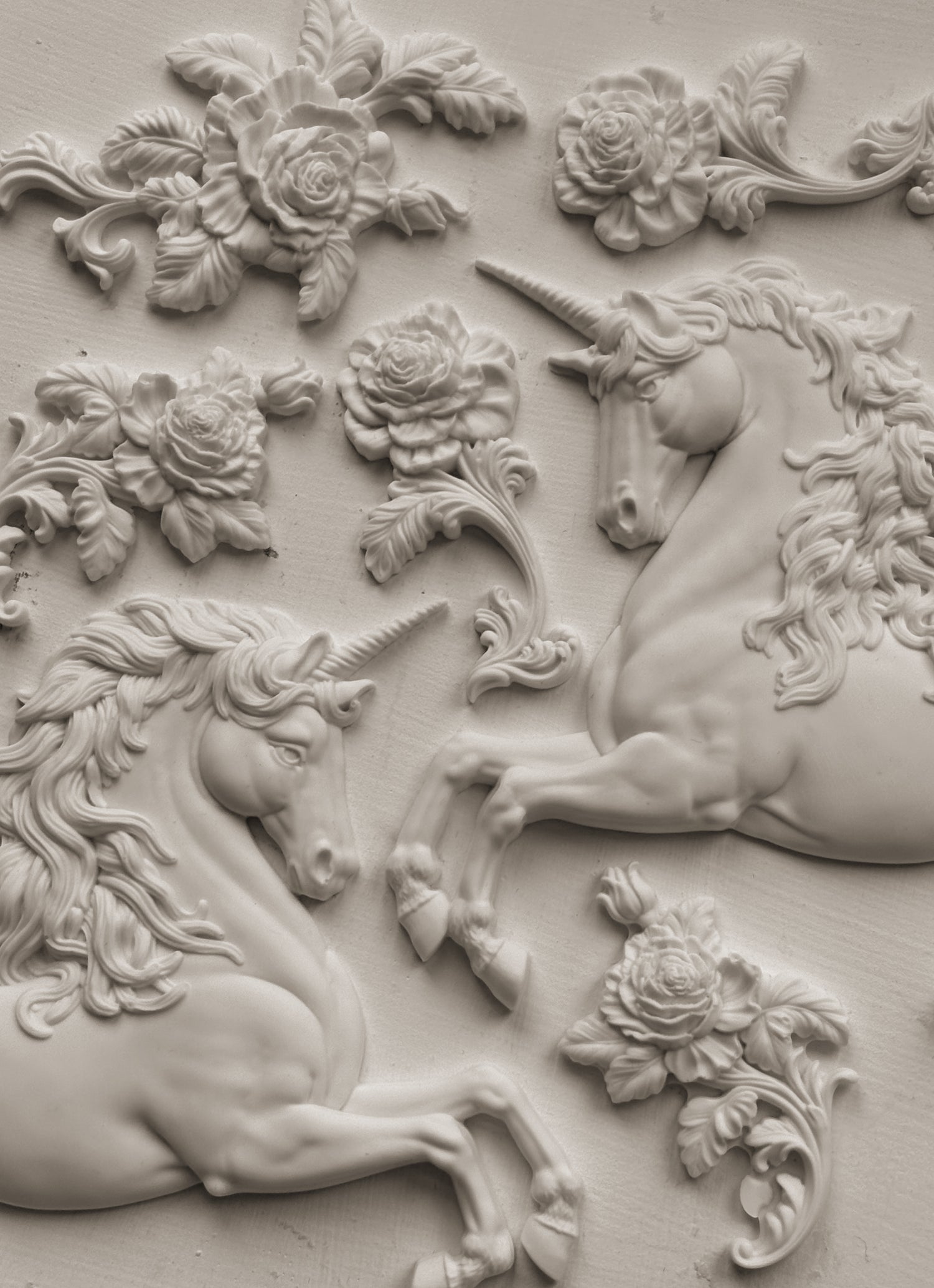 Unicorns IOD Decor Mould