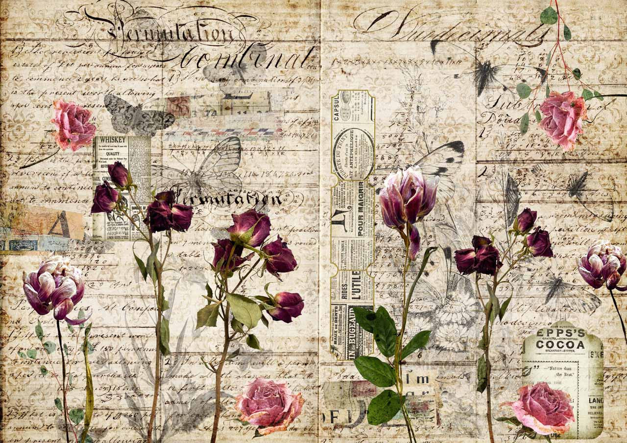 Decoupage Queen - Pressed Flowers
