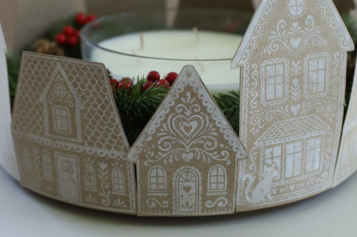 Gingerbread Lane IOD Decor Stamp