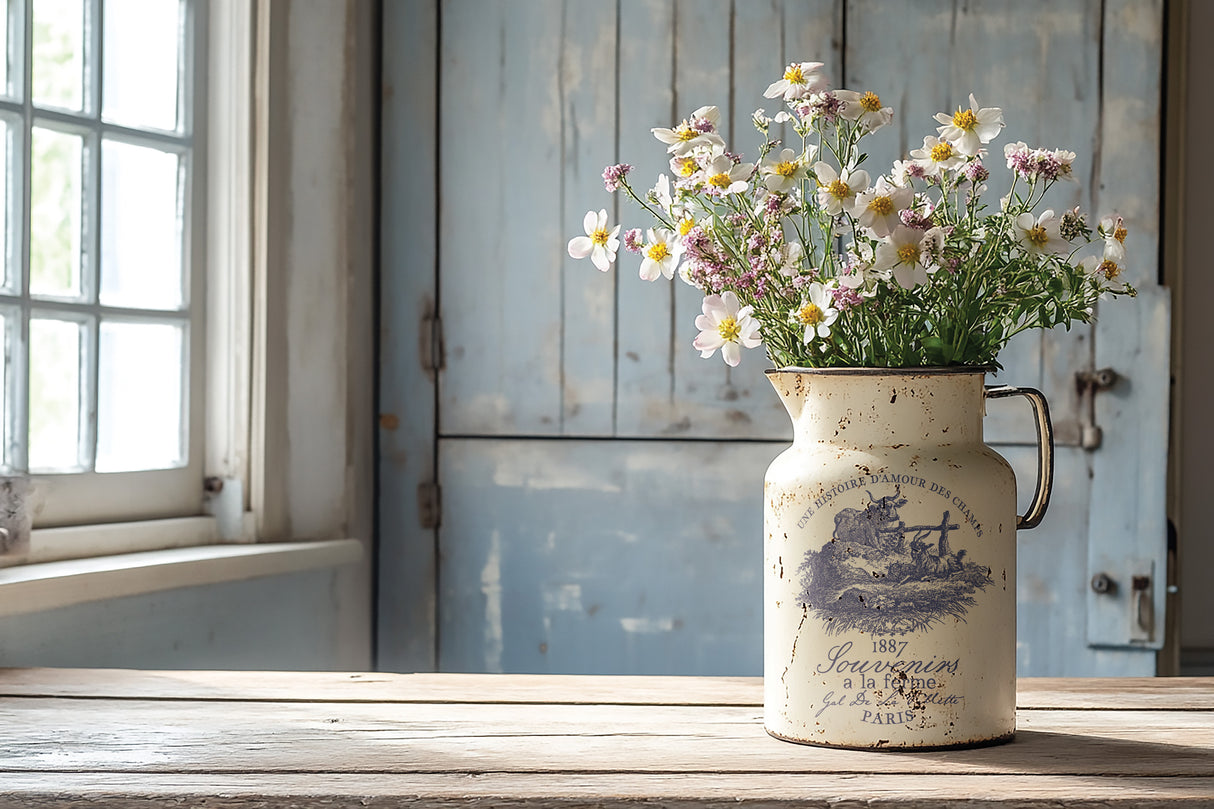 Hameau de la Reine IOD Paint Inlay