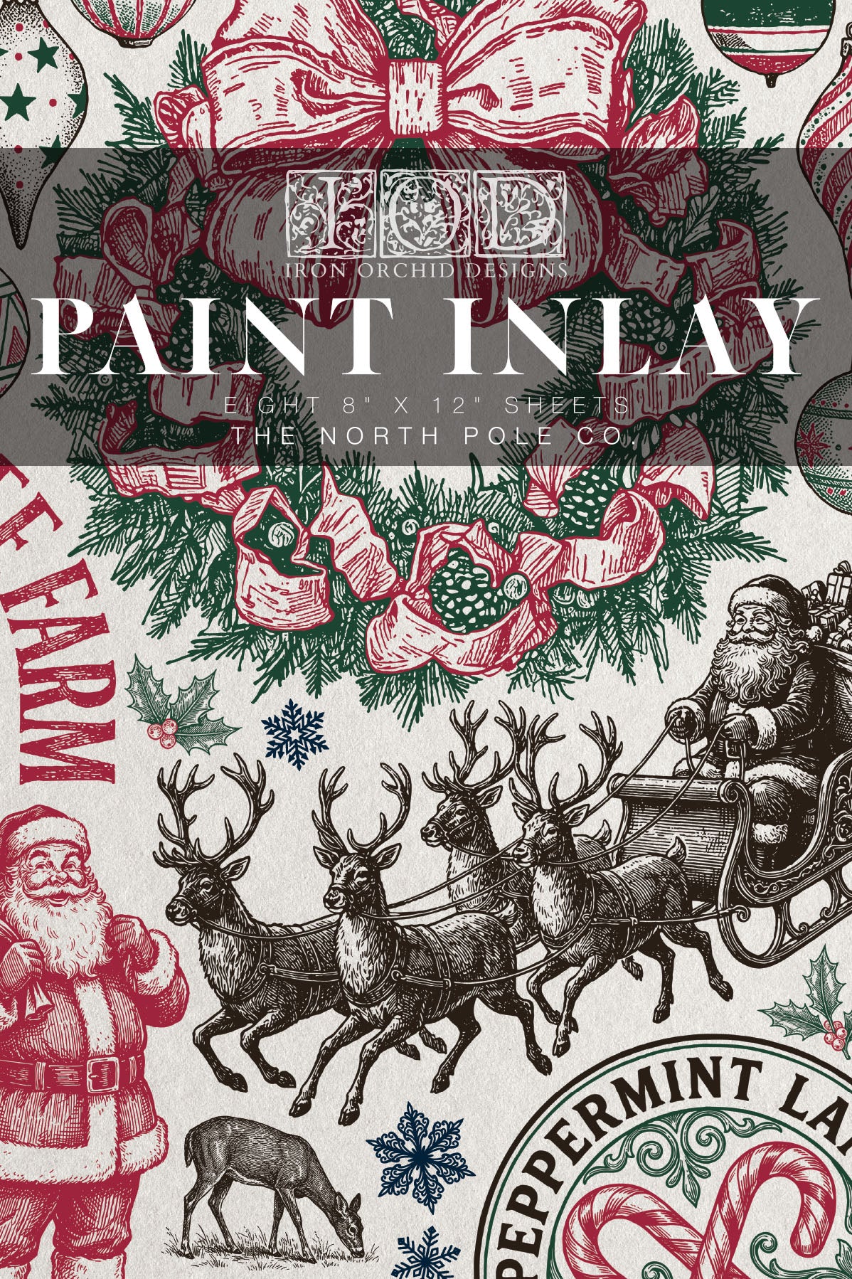 The North Pole Co IOD Paint Inlay