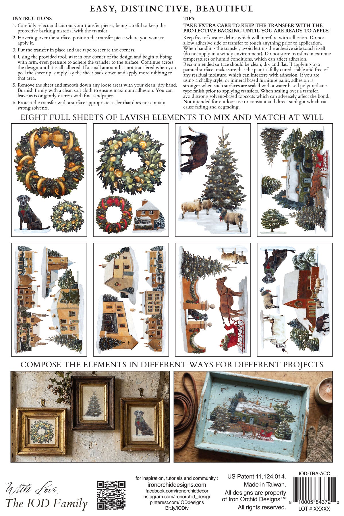 A Cotswold Christmas IOD Transfer