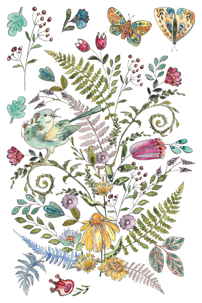 Fern Fables IOD Transfer