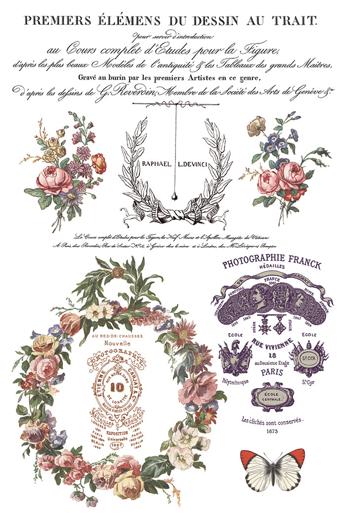 Saint Ouen IOD Decor Transfer