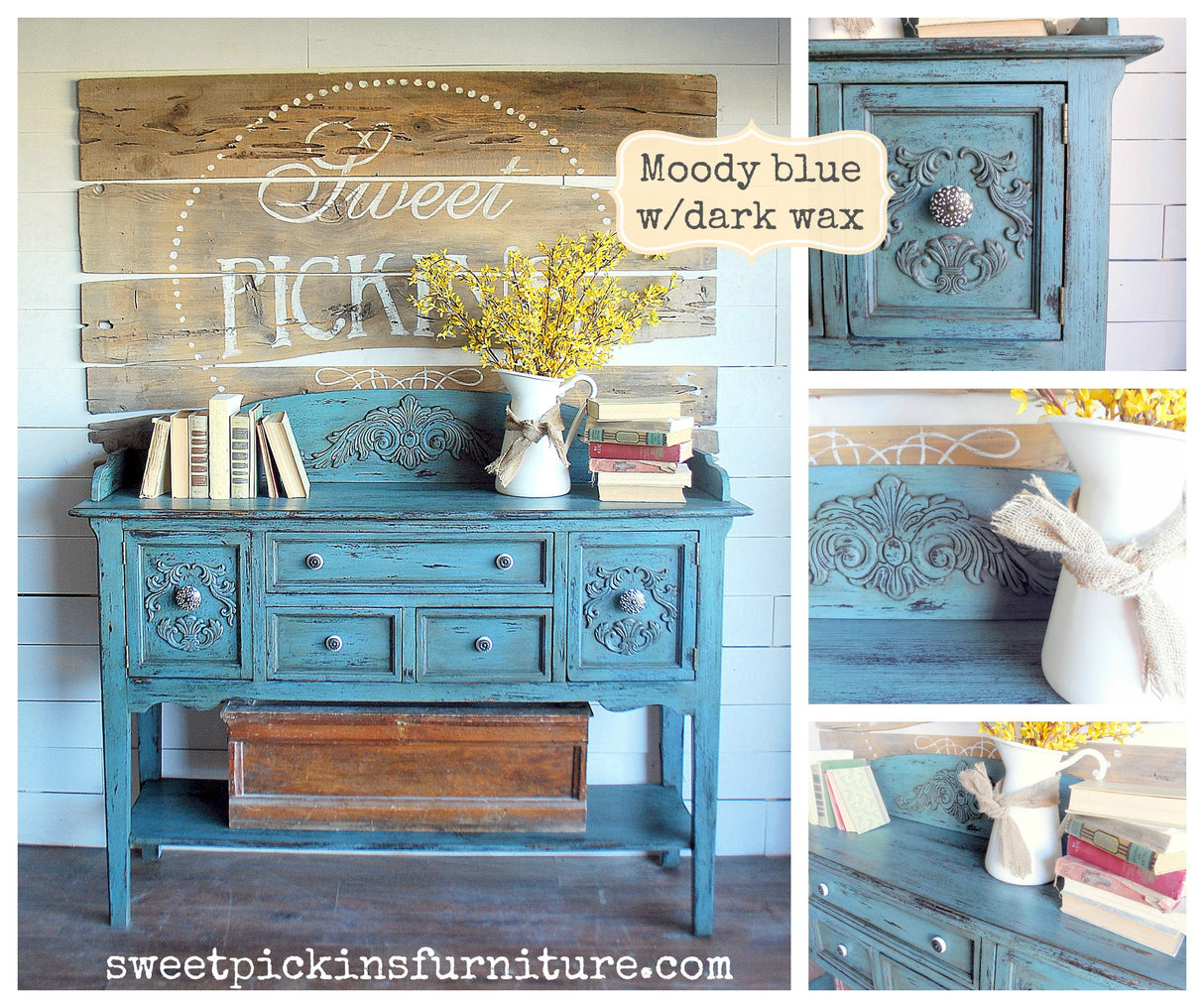 Moody Blue by Sweet Pickins Milk Paint