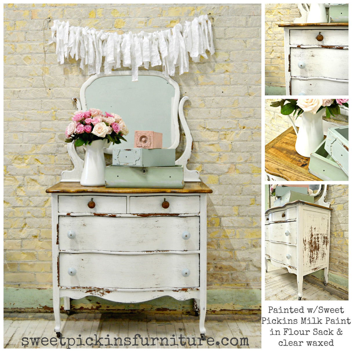 Flour Sack by Sweet Pickins Milk Paint