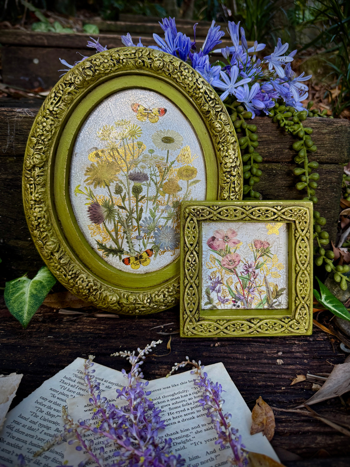 Flora Graca IOD Decor Transfer