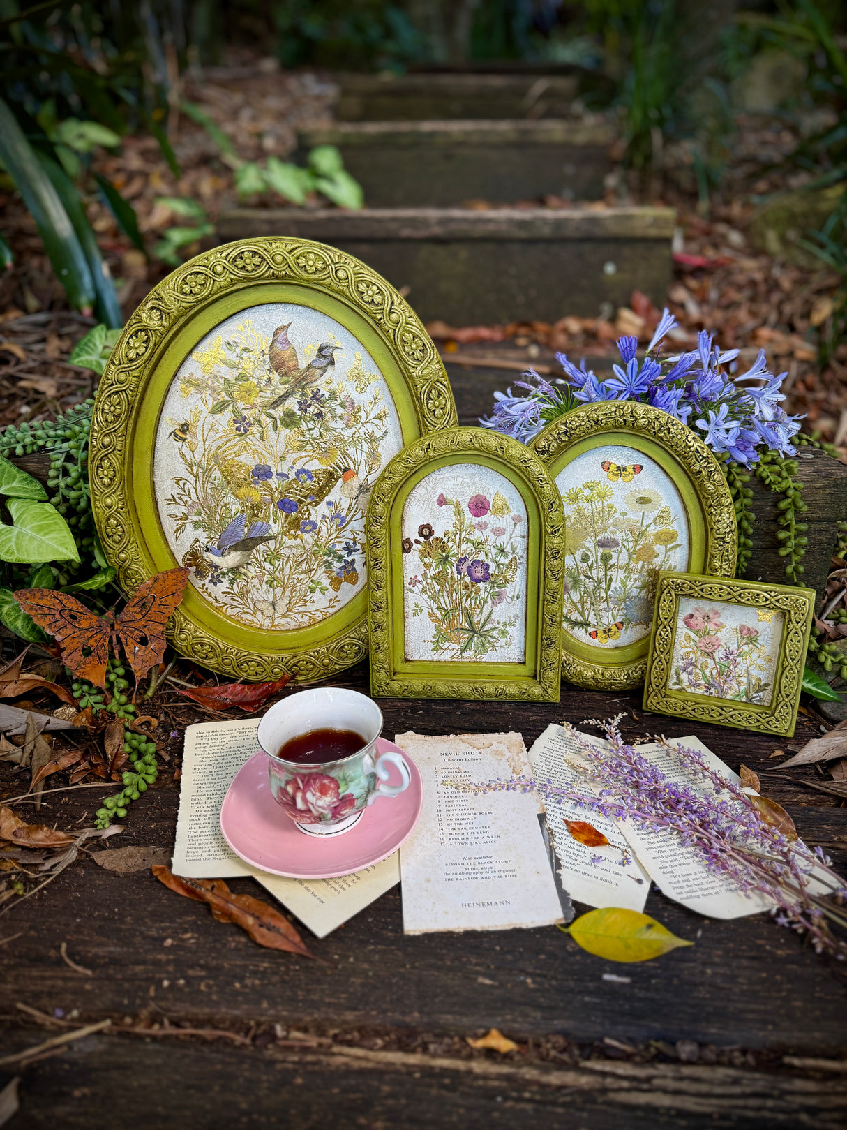 Flora Graca IOD Decor Transfer