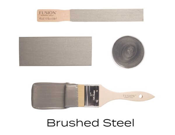 Brushed Steel - Fusion Metallic Paint