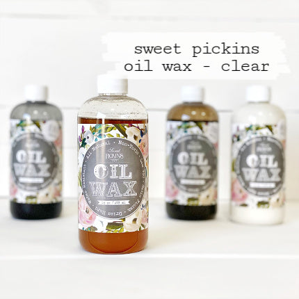 Oil Wax Clear - Sweet Pickins