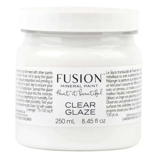 Clear Glaze by Fusion Mineral Paint