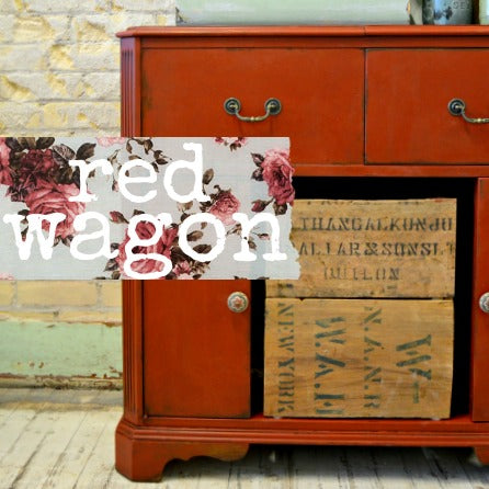 Red Wagon by Sweet Pickins Milk Paint