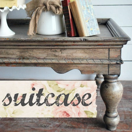 Suitcase by Sweet Pickins Milk Paint