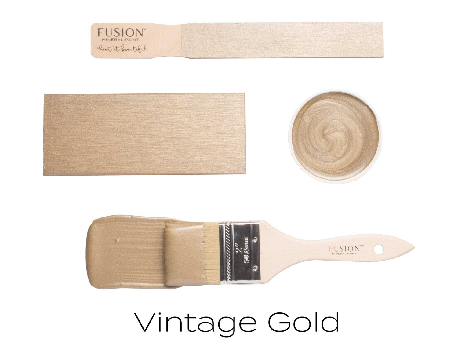 Vintage Gold - Fusion Metallic Paint