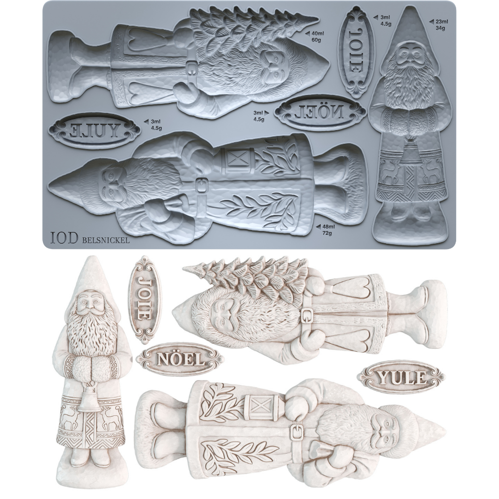 Belsnickel IOD Decor Mould