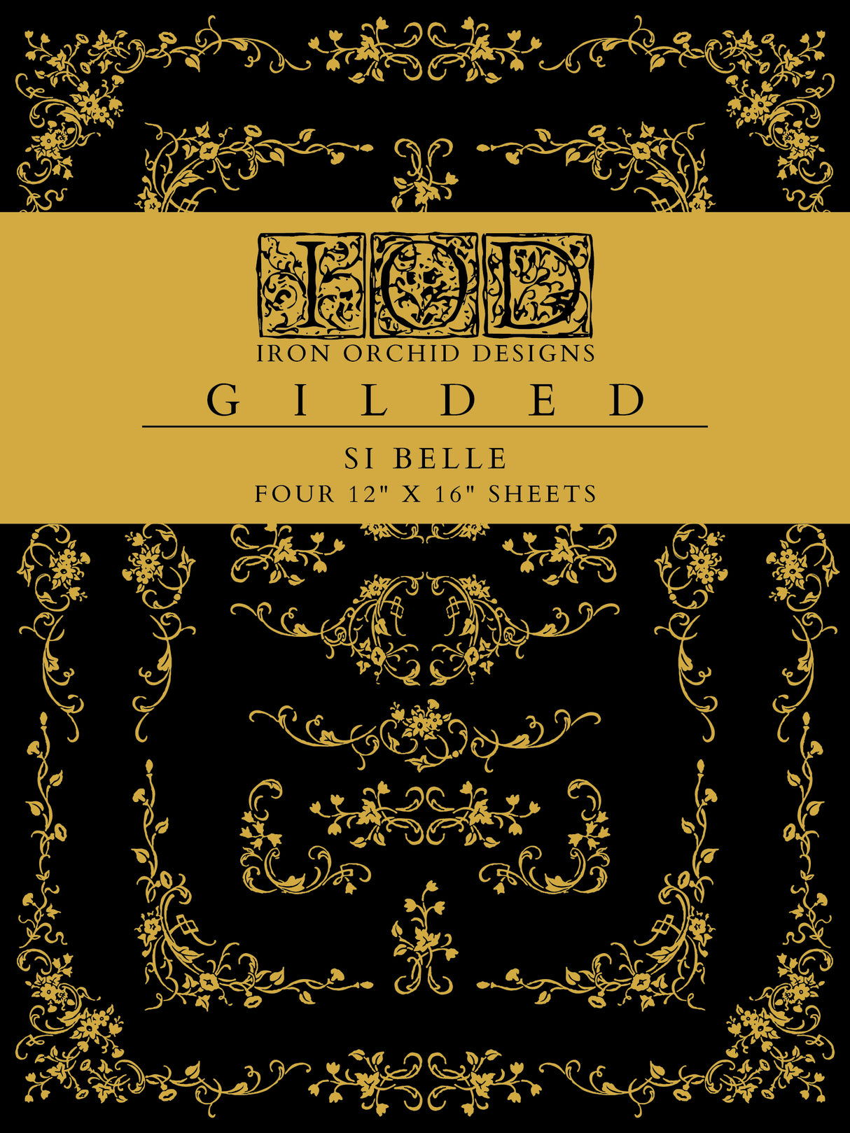 Si Belle IOD Gilded Foil Transfer