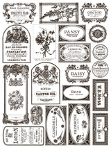 Floriography IOD Paint Inlay