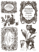 Floriography IOD Paint Inlay