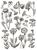 Floriography IOD Paint Inlay
