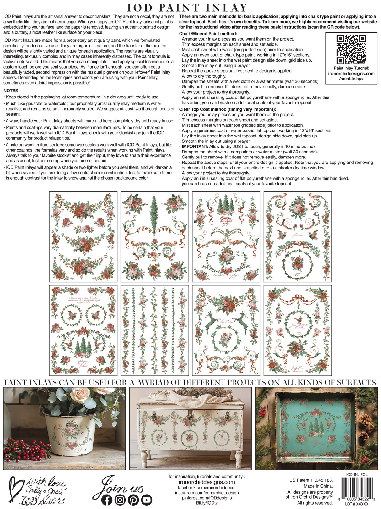 La Folie IOD Paint Inlay