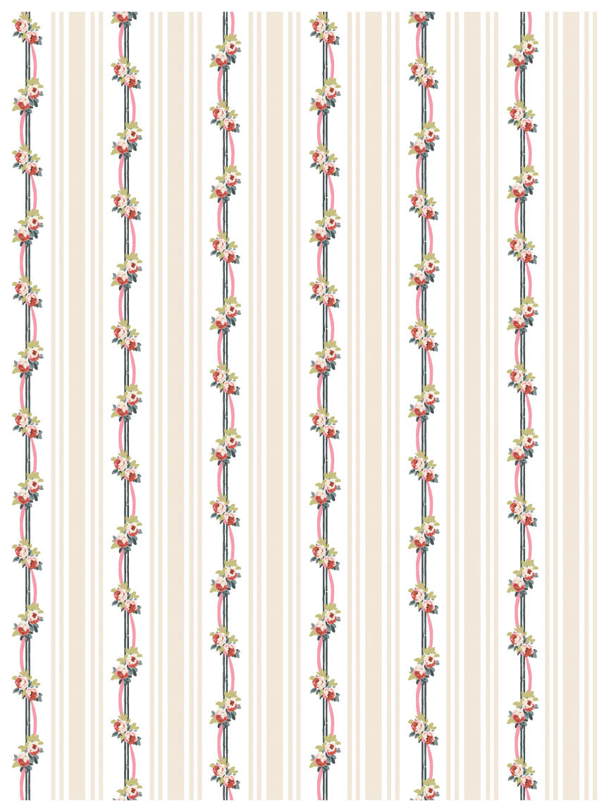 Lattice Rose IOD Paint Inlay