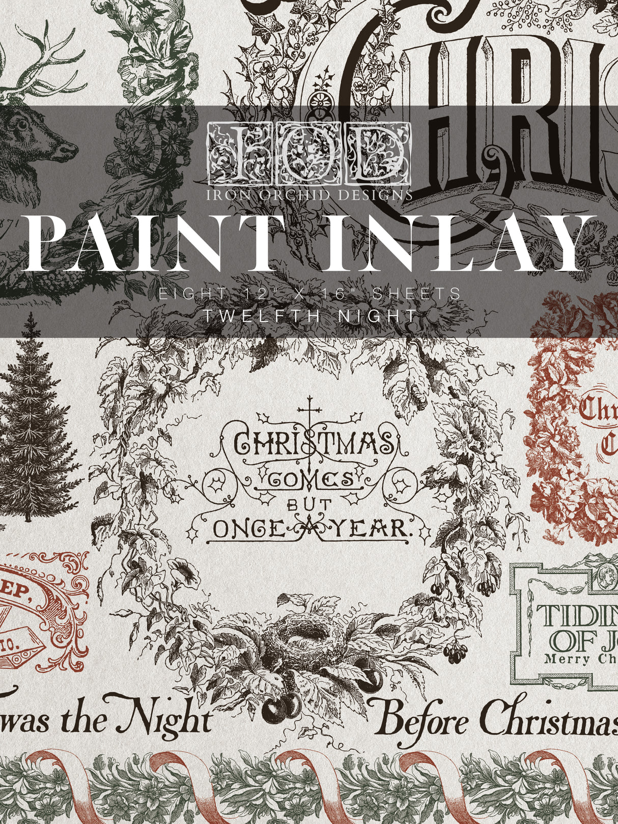 Twelfth Night IOD Paint Inlay