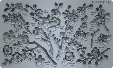 Blossom IOD Decor Mould