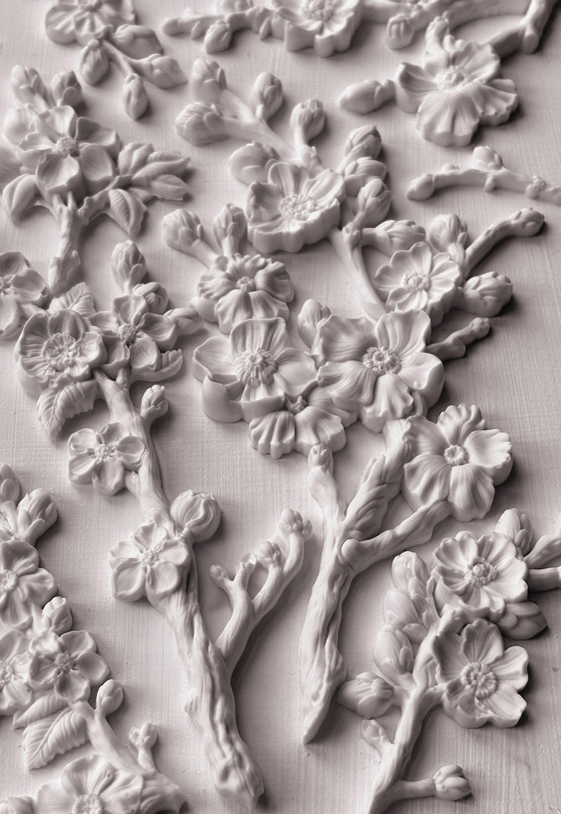 Blossom IOD Decor Mould