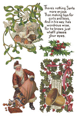 Christmas Joy IOD Transfer