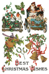 Christmas Joy IOD Transfer