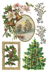 Christmas Joy IOD Transfer