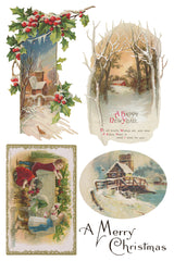 Christmas Joy IOD Transfer