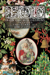 Christmas Joy IOD Transfer