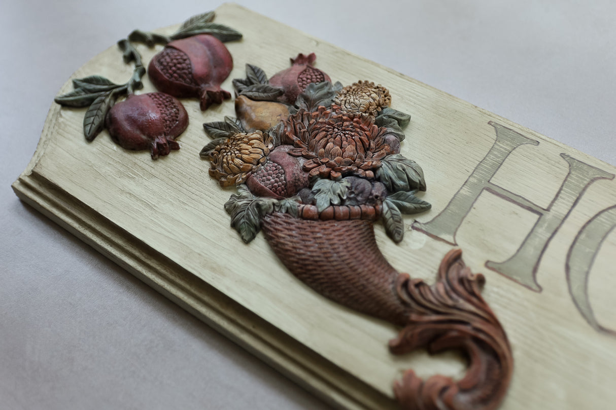Cornucopias IOD Decor Mould