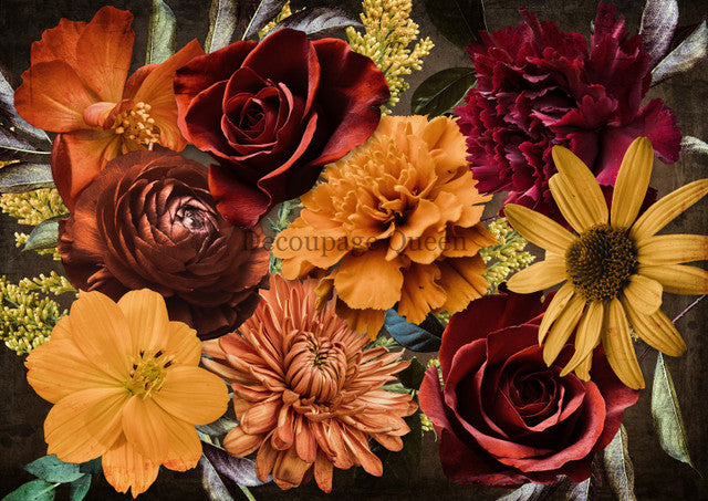 Decoupage Queen Rice Paper - Garden Boots