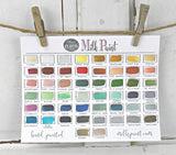 Purple Posies by Sweet Pickins Milk Paint
