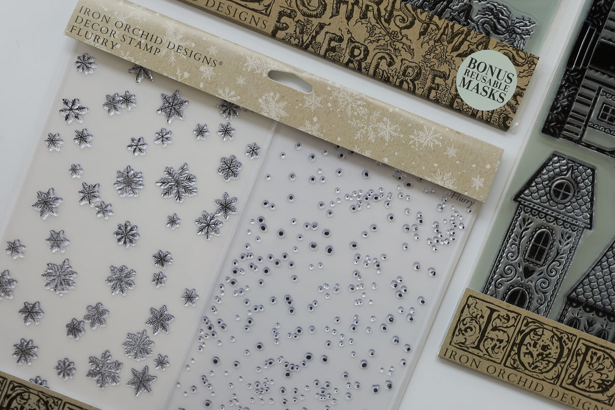 Flurry IOD Decor Stamp