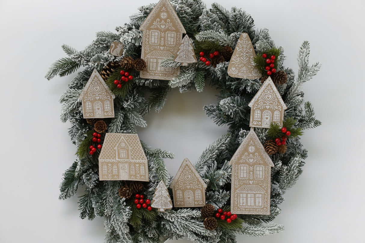 Gingerbread Lane IOD Decor Stamp